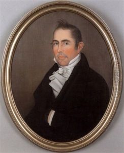 Portrait Of Garret Dubois by Ammi Phillips