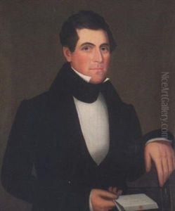 Portrait Of A Gentleman Holding A Letter