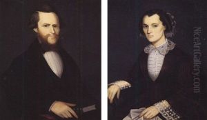 Portrait Of Henry Sisson by Ammi Phillips