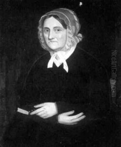 Gentleman Seated In An Armchair Holding A Bible
