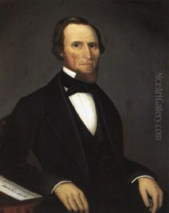 Portrait Of A Man Reading 'the Agriculture'
