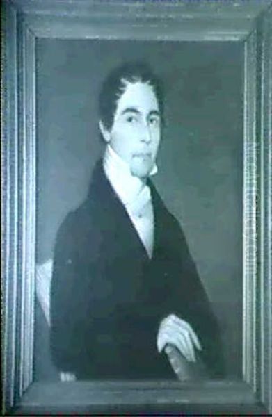 Portrait Of A Young Gentleman Holding A Copy Of Milton's    Works - view 1