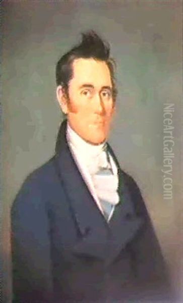 A Pair Of Portraits: Mr. Robert R. Thompson And Mrs. Sarah Mccurdy Thompson - view 1