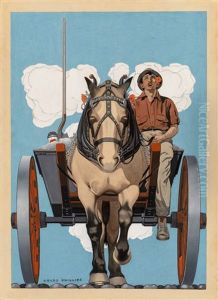Collier's Weekly Magazine Cover, April 23, 1921 by Coles Phillips