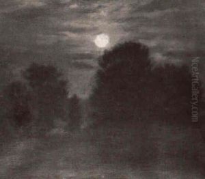 Moonlight-dover Plains, N.y. by John Campbell Phillips
