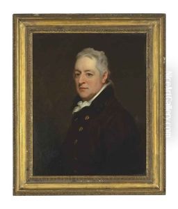 Portrait Of A Gentleman, In A Brown Coat And A White Cravat