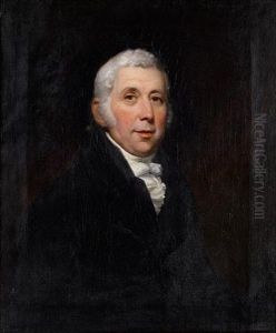 Portrait Of Mr Hozier Of Bradford On Avon In A Black Coat (+ Portrait Of Mrs Hozier In A White Satin Dress; Pair) Portrait Of Mr Hozier Of Bradford On Avon In A Black Coat (+ Portrait Of Mrs Hozier In A White Satin Dress; Pair)