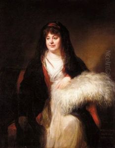 Portrait Of Mary Cunliffe, Mrs. Drummond Smith by Thomas Phillips