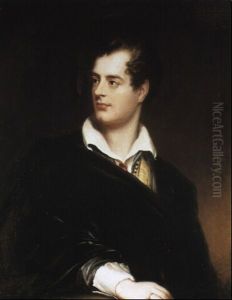 Portrait Of George Gordon, 6th Lord Of Byron Portrait Of George Gordon, 6th Lord Of Byron