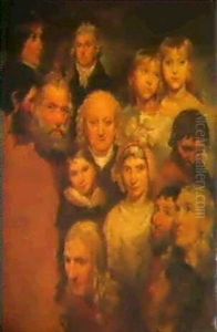 William Blake And Other Portrait Studies by Thomas Phillips