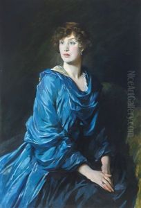 Portrait Of Margaret (peggy) Crewe-milnes, Marchioness Of Crewe