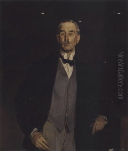 Portrait Of A Gentleman Wearing Glasses - view 1