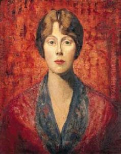Portrait Of Dorothy Warren by Glyn Warren Philpot