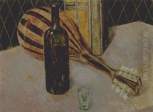 Still Life With Mandolin by Glyn Warren Philpot