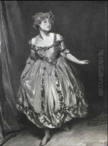 Mrs. Emile Mond Dresser For Chelsea Arts Ball by Glyn Warren Philpot