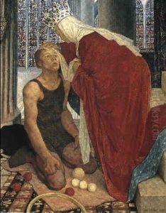 The Juggler Of Notre Dame by Glyn Warren Philpot