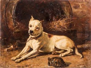 Dog Portrait by Edward Robert Physick