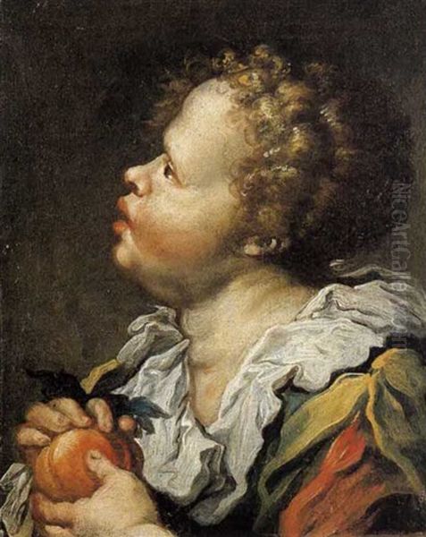 Ritratto Di Fanciullo Con Frutto - view 1