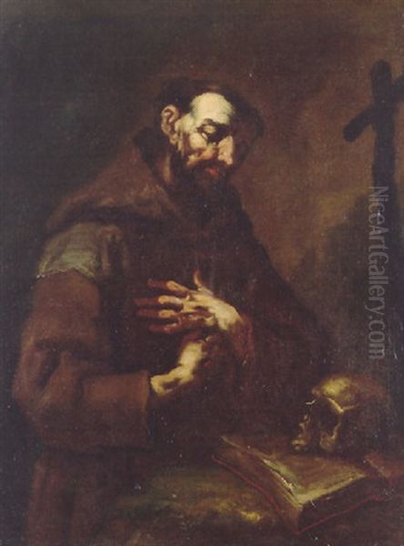 St. Francis In Prayer - view 1