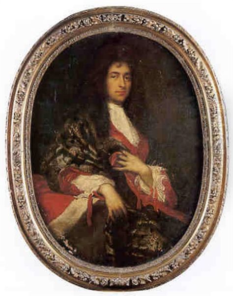 Portrait D'homme A La Veste Brodee - view 1