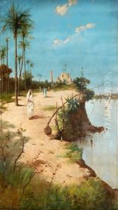 Vue D'egypte by Santo Piatti
