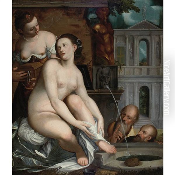 Susanna At Her Bath - view 1