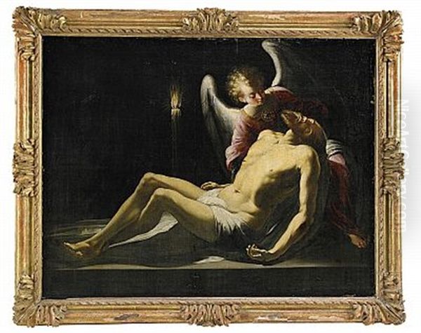 Kristus Kropp Nedlagges Av En Angel - view 1