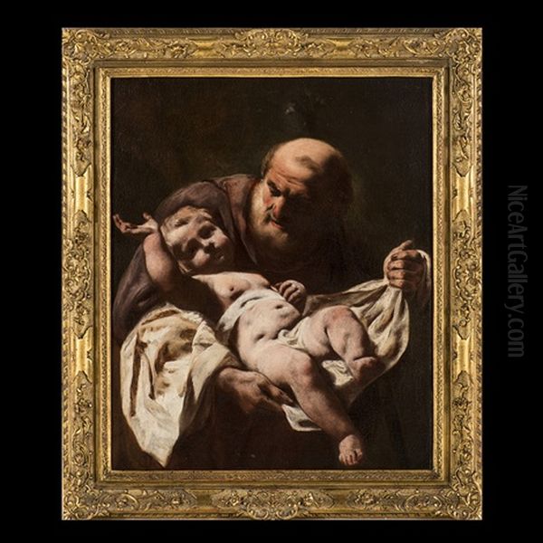 Saint Joseph Et L"enfant Jesus - view 1