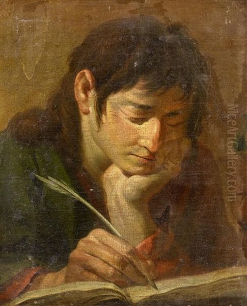 Der Schreibende Evangelist Johannes - view 1