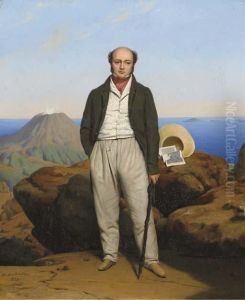 Portrait De Casimir Lecomte Devant Le Stromboli
