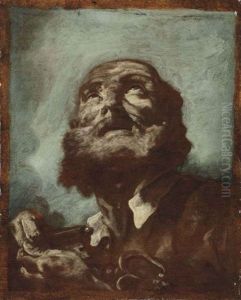 An Oil Sketch Of Saint Peter