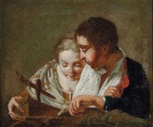 Ein Ragazzo E Ragazza ( + Giovane Donna Dormiente; 2 Pendants)