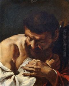 Der Heilige Matthias by Giovanni Battista Piazzetta