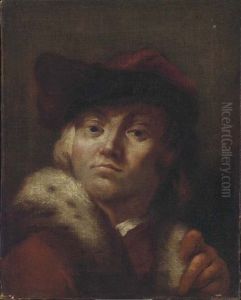 Portrait Of A Man With A Velvet Cap And Fur Trimmed Coat Portrait Of A Man With A Velvet Cap And Fur Trimmed Coat