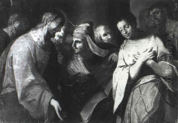 Christus Und Die Ehebrecherin - view 1