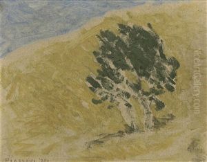 Study For Summer At The Ranch by Gottardo Piazzoni