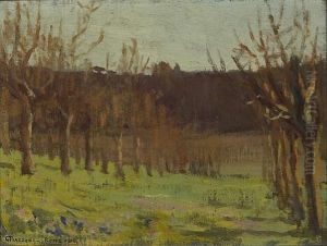 Orchard, Rome by Gottardo Piazzoni