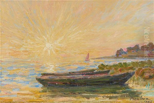 Les Barques Aux Martigues - view 1