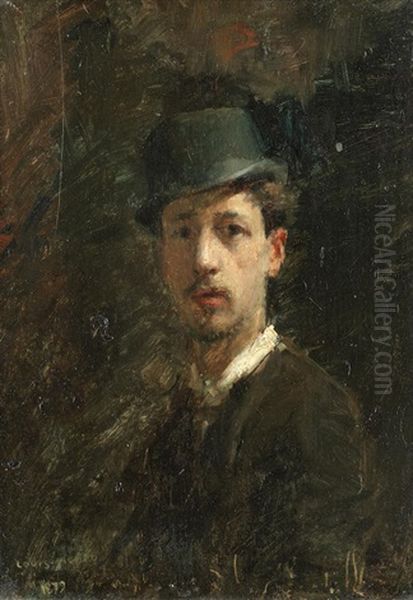 Portrait, Possibly The Artist At 18 Years Old - view 1
