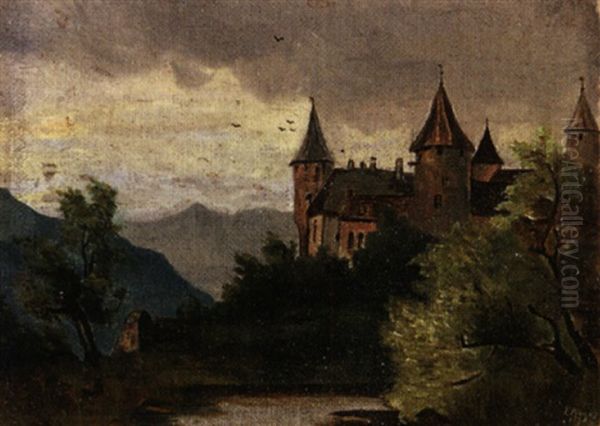 Landschaft Mit Berg - view 1