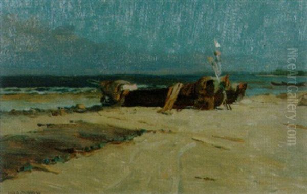Fischerboote Am Strand - view 1