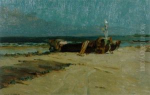 Fischerboote Am Strand