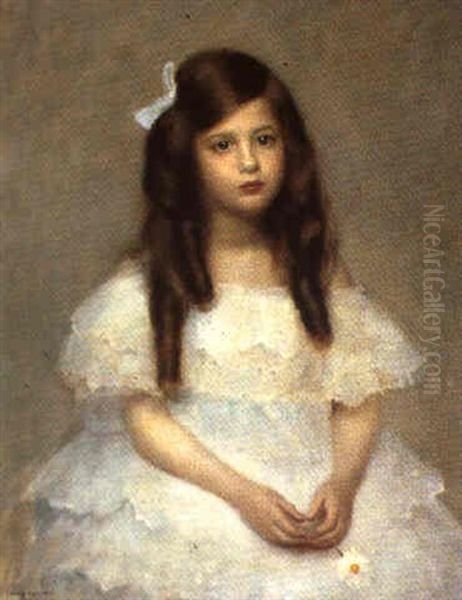 Portrait De Jeune Fille Assise - view 1