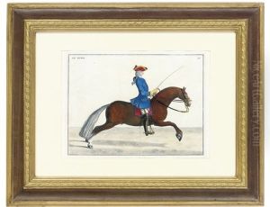 Le Rubis Dressage Scene (+ 5 Others; 6 Works) by Bernard Picart