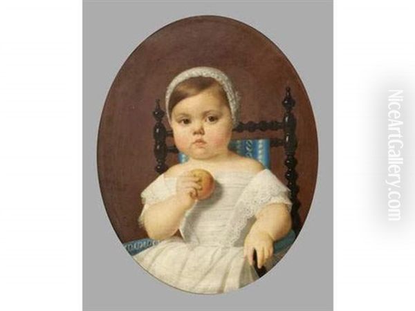 Portrait De Mademoiselle Delmas. - view 1