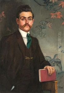 Retrato Del Escritor Eduardo Marquina