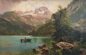 Rower On A Lake