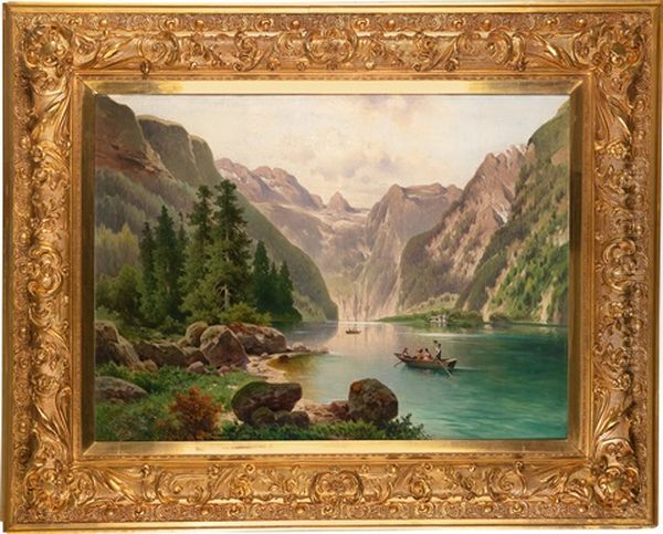 Blick Auf Den Konigssee Mit St. Bartoloma - view 1