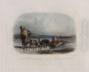 Dog-sledges Of The Mandan Indians