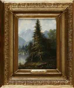 Landschaften Am Vierwaldstatter See (pair) by Anton Pick